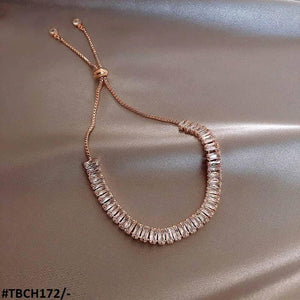 Baguette Joint Adjustable Hand Bracelet