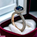 Sapphire Sleek Statement ring