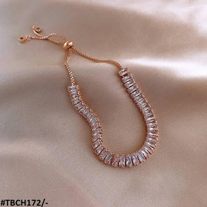 Baguette Joint Adjustable Hand Bracelet