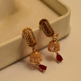 Elegant Design Gold Plated Earrings For Girls/women